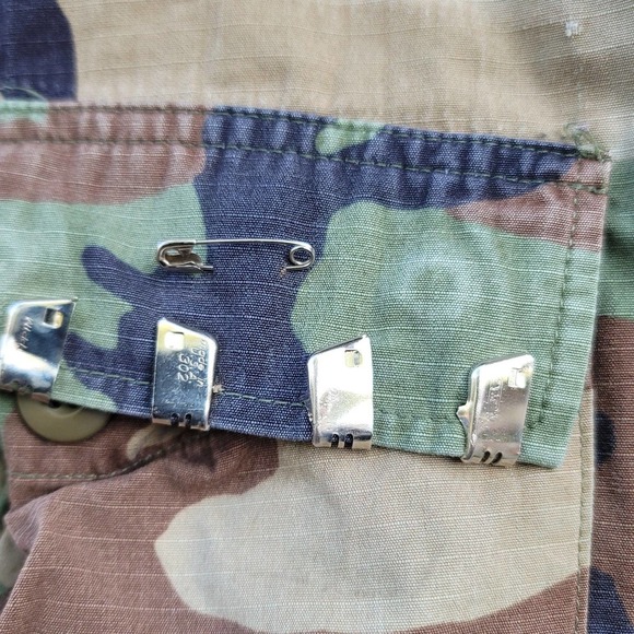 Upcycled Military Camo Jacket Vest - Picture 7 of 10